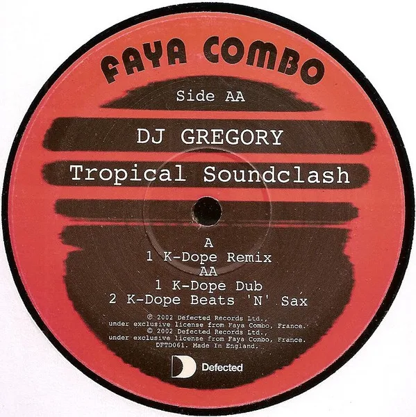 Album cover for Tropical Soundclash (The Kenny Dope Mixes) by DJ Gregory