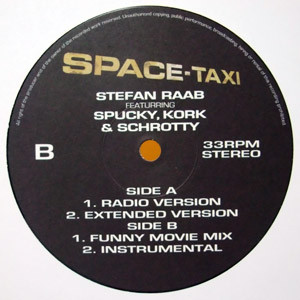 Stefan Raab - Space Taxi, Electronic, Dance-pop, Not On Label, Japan, Vinyl 1x 12"