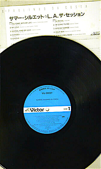 Paulinho Da Costa - Sunrise, Funk / Soul, Jazz, Latin, 1984 - Victor, Japan, Vinyl 1x LP, Album