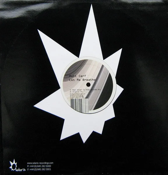 Album cover for Let Me Breathe by Matt Cerf