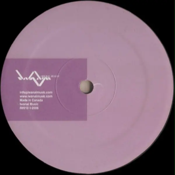 Benjamin Boles - Naeema, Electronic, House, 2006 - Iwanai Music, Canada, Vinyl 1x 12"