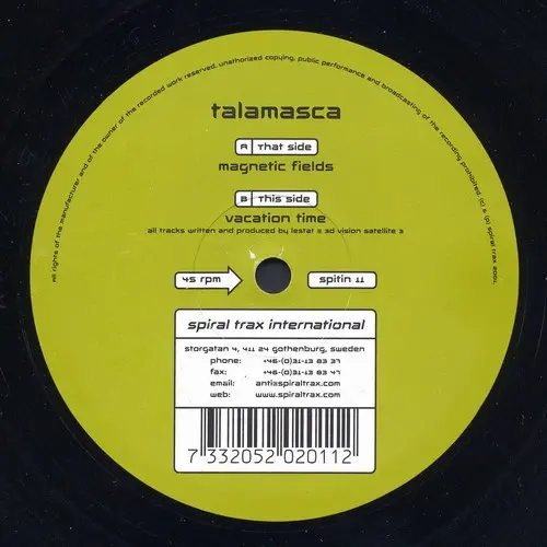 Magnetic Fields / Vacation Time