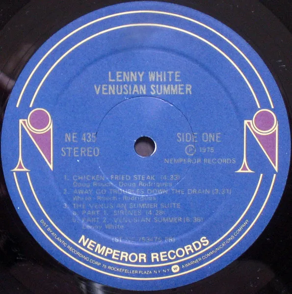 Album cover for Venusian Summer by Lenny White