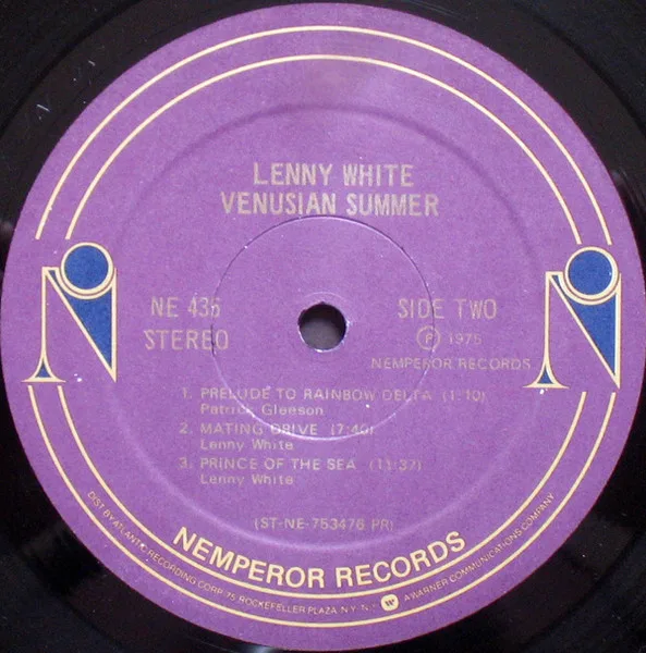 Album cover for Venusian Summer by Lenny White