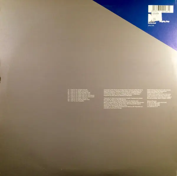 Bob Sinclar - I Feel For You, Electronic, House, 2000 - Defected, UK, Vinyl 2x 12"