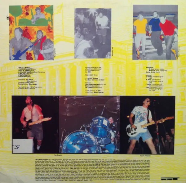 Minutemen - Project: Mersh, Rock, Alternative Rock, Indie Rock, Punk, 1985 - SST Records, US, Vinyl 1x 12", 45 RPM, EP