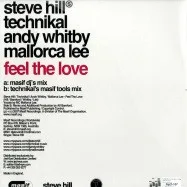 Album cover for Feel The Love by Steve Hill vs Technikal, Andy Whitby, Mallorca Lee