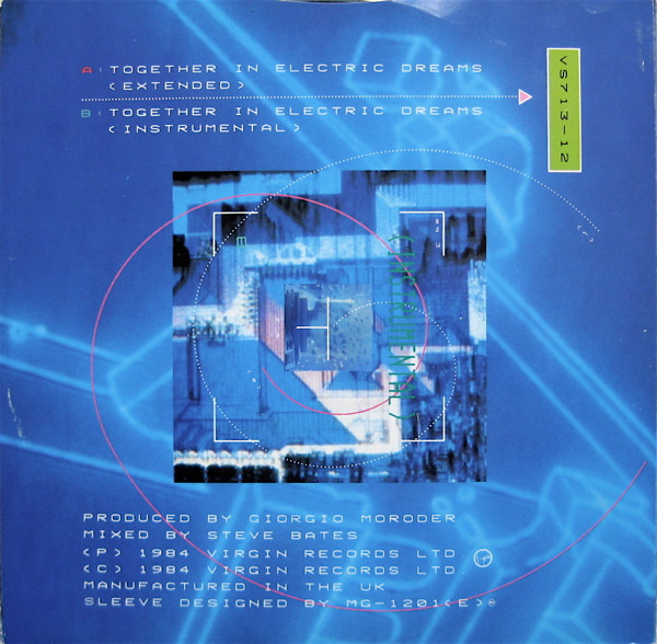 Album cover for Together In Electric Dreams (Extended) by Giorgio Moroder With Philip Oakey