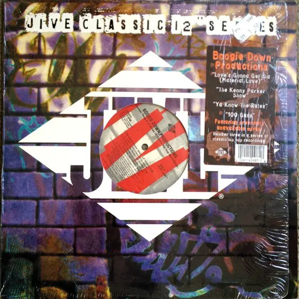 Boogie Down Productions - Love's Gonna Get'cha (Material Love) / The Kenny Parker Show / Ya Know The Rules / 100 Guns, Hip Ho