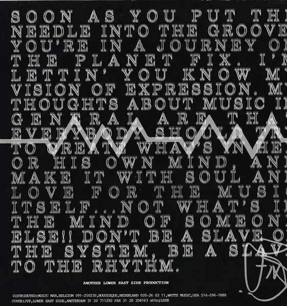 Frequency (3) - Hey, Hey, Hey, Electronic, Techno, 1990 - Lower East Side Records, Netherlands, Vinyl 1x 12", 45 RPM