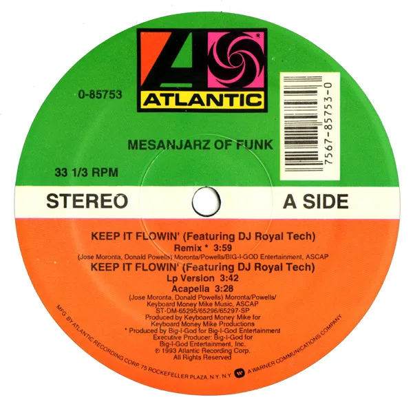 Album cover for Keep It Flowin' by Mesanjarz Of Funk