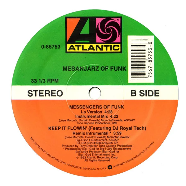 Album cover for Keep It Flowin' by Mesanjarz Of Funk