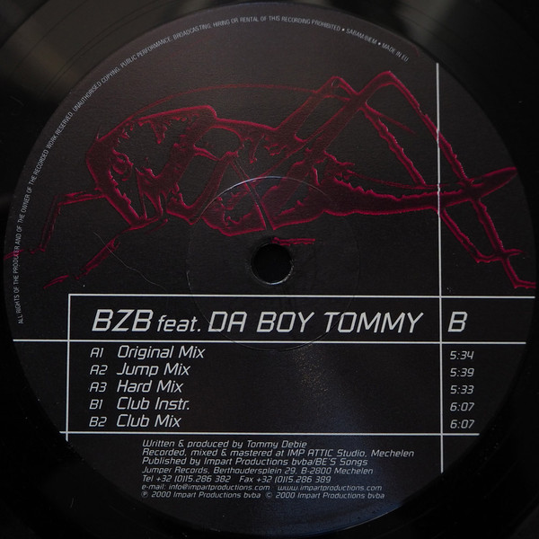 Album cover for The Beginning by BZB Feat. Da Boy Tommy