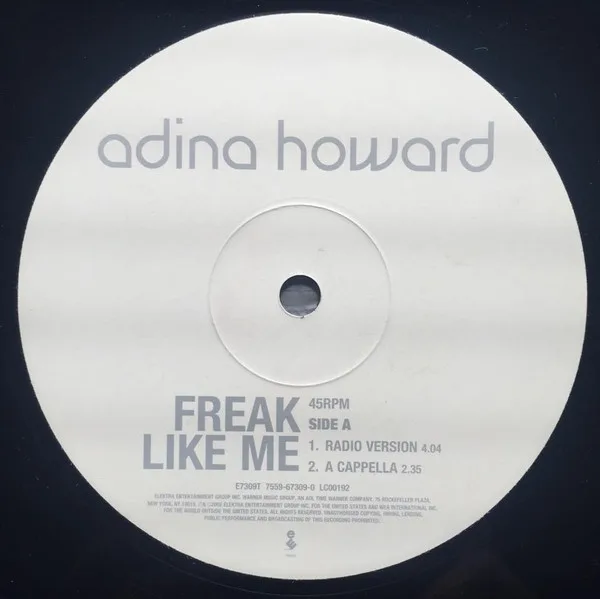 Album cover for Freak Like Me by Adina Howard