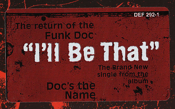 Redman - I'll Be That, Hip Hop, Bounce, 1998 - Def Jam Recordings, US, Vinyl 1x 12", 33 ⅓ RPM, Promo