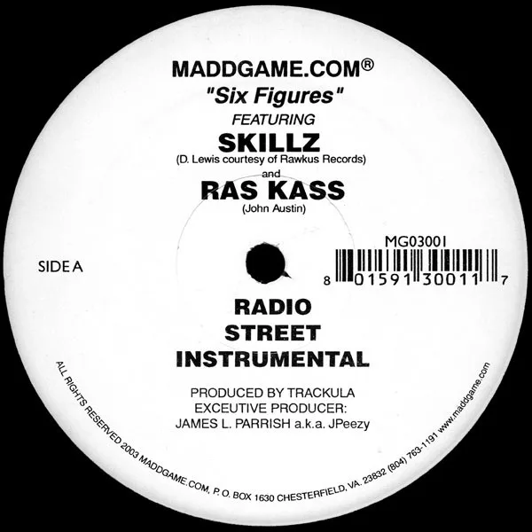 Album cover for Six Figures by Skillz