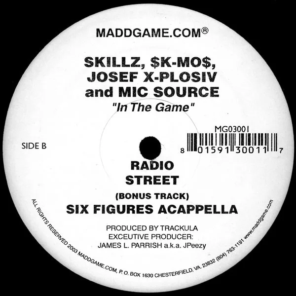 Album cover for Six Figures by Skillz