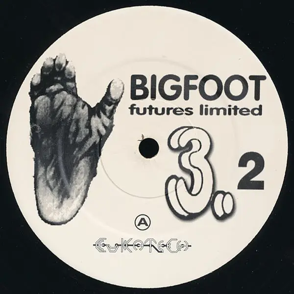 Bigfoot Futures Ltd - Tommy Crunch 2, Electronic, Minimal, Techno, 1996 - Eukatech, UK, Vinyl 1x 12"