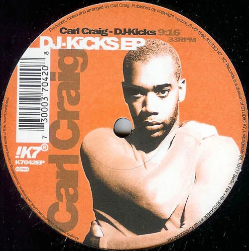 Album cover for DJ-Kicks EP by Carl Craig