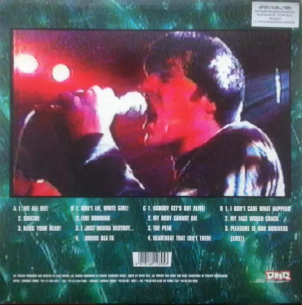 Alec Empire - The Destroyer, Electronic, Breakcore, Hardcore, Jungle, 1996 - Digital Hardcore Recordings (DHR), UK, Vinyl 2x 