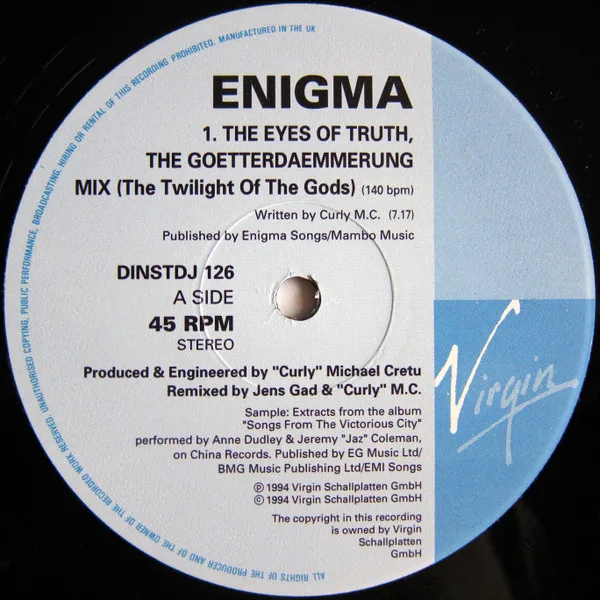 Album cover for The Eyes Of Truth by Enigma