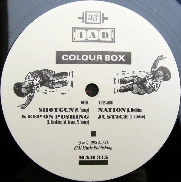 Colourbox - Colour Box, Electronic, Dub, Leftfield, Synth-pop, 1983 - 4AD, UK, Vinyl 1x 12", Mini-Album, 33 ⅓ RPM