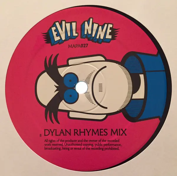 Evil Nine Feat. Toastie Taylor - Restless, Electronic, Hip Hop, Breaks, Hip Hop, 2004 - Marine Parade, UK, Vinyl 1x 12"