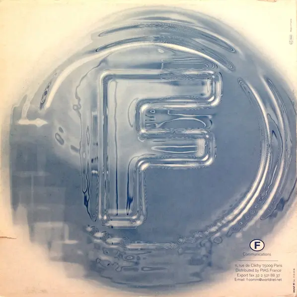 Laurent Garnier - Club Traxx EP, Electronic, Techno, 1995 - F Communications, UK & Europe, Vinyl 2x 12", EP, 45 RPM, 33 ⅓ RPM