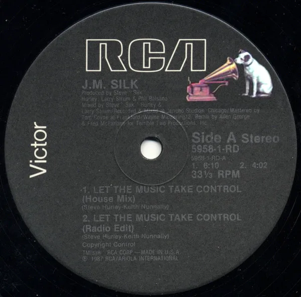 Album cover for Let The Music Take Control by J.M. Silk