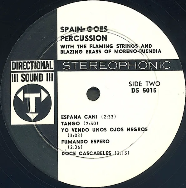 Album cover for Spain Goes Percussion by Manuel Moreno-Buendía