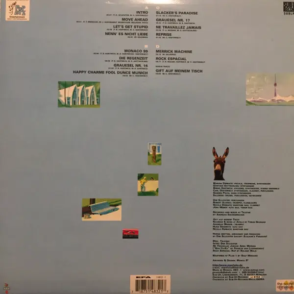 Merricks - Escape From Planet Munich, Electronic, Electro, 1999 - Sub-Up-Records, Germany, Vinyl 2x 12"