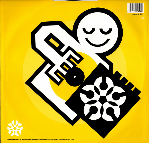 Cybersonik - Technarchy, Electronic, Techno, 1990 - Champion, UK, Vinyl 1x 12", 45 RPM