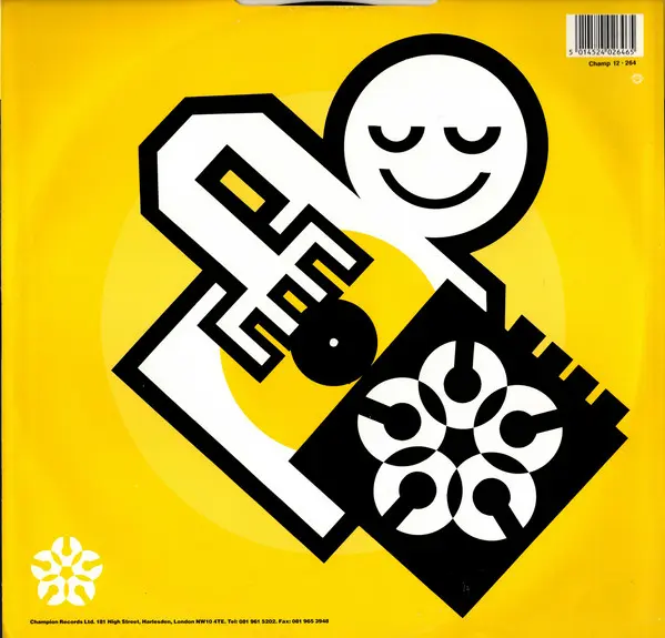 Cybersonik - Technarchy, Electronic, Techno, 1990 - Champion, UK, Vinyl 1x 12", 45 RPM