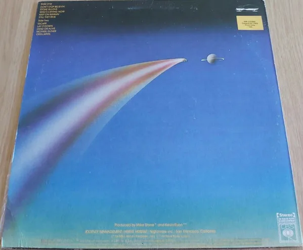 Album cover for Escape by Journey