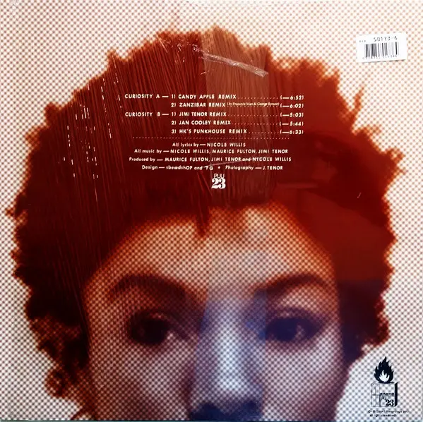 Album cover for Curiosity by Nicole Willis