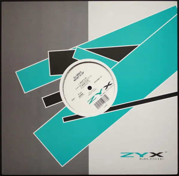 DJ Miko - What's Up, Electronic, Eurodance, 1993 - ZYX Music, US, Vinyl 1x 12", 45 RPM