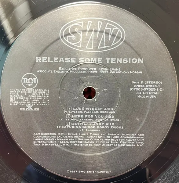 SWV - Release Some Tension, Funk / Soul, Hip Hop, Contemporary R&B, 1997 - RCA, US, Vinyl 2x LP, Album