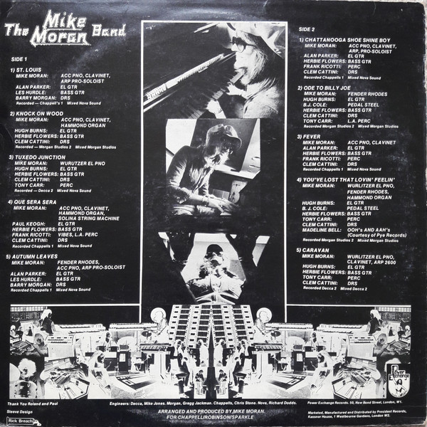 Mike Moran Band, The - The Mike Moran Band - 1976 - - Power Exchange Records & Tapes - Vinyl 1x LP