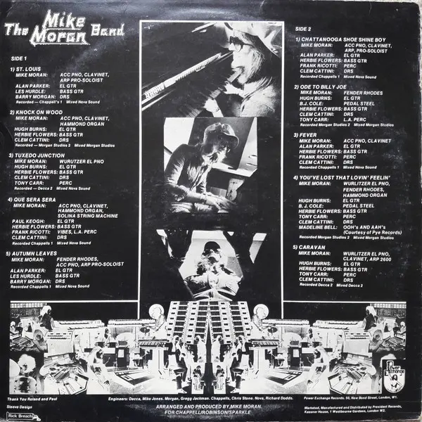 Mike Moran Band, The - The Mike Moran Band - 1976 - - Power Exchange Records & Tapes - Vinyl 1x LP