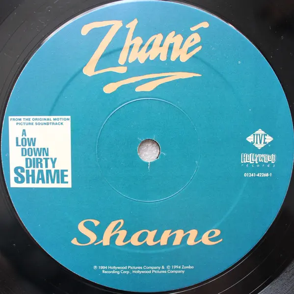 Zhané - Shame, Electronic, Funk / Soul, Hip Hop, Contemporary R&B, Disco, Downtempo, 1994 - Hollywood Records, Jive, US, Viny