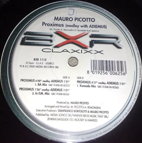 Proximus (Medley With Adiemus)