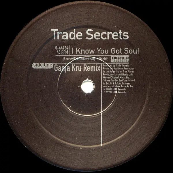 Album cover for I Know You Got Soul (Remixes) by Trade Secrets