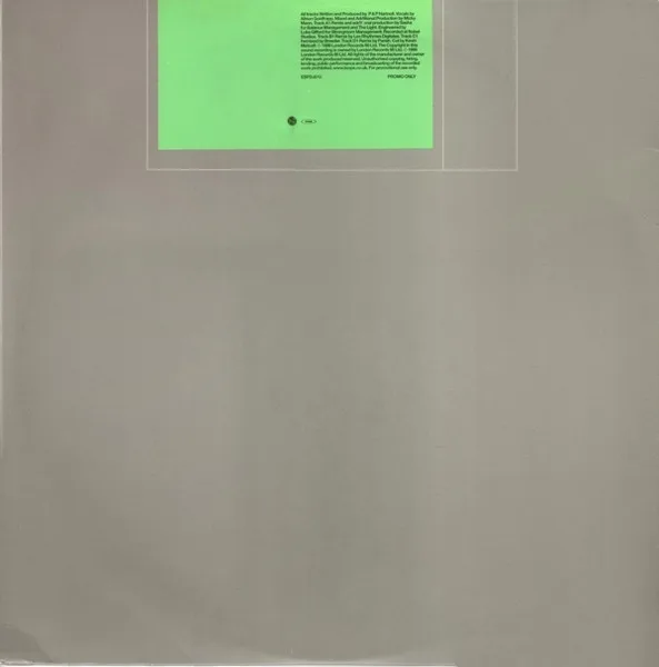 Album cover for Belfast / Nothing Left by Orbital