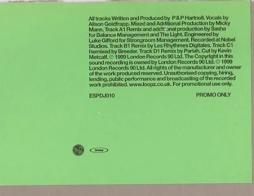 Album cover for Belfast / Nothing Left by Orbital