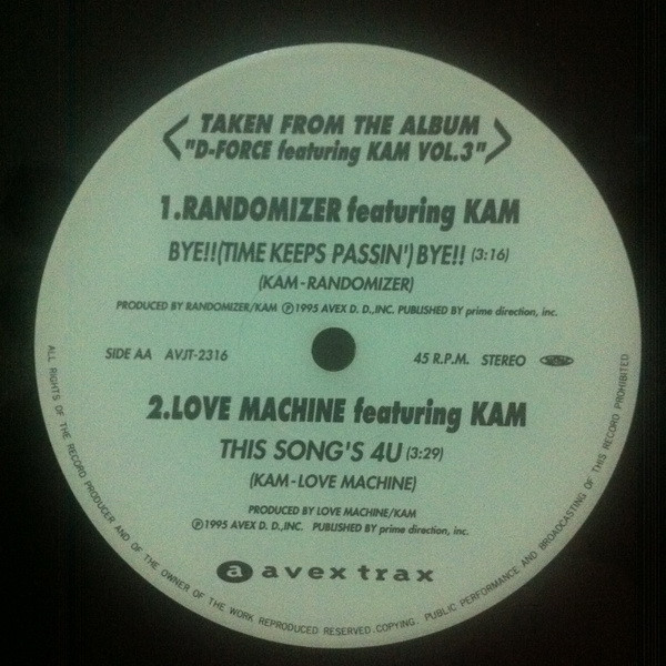 Alien Encounters / A Place I Know / Bye !! (Time Keeps Passin') Bye !! /  This Song's 4 U