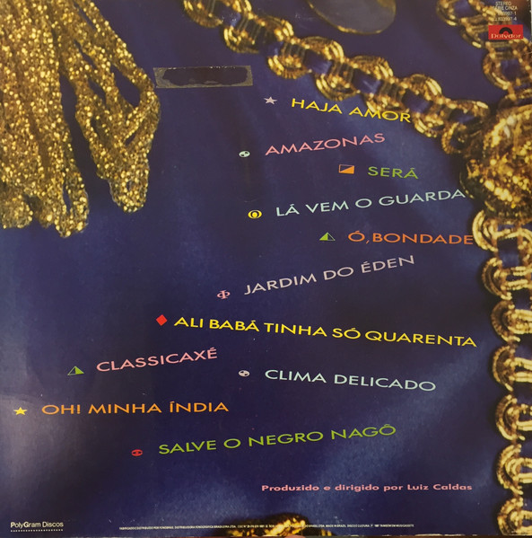 Luiz Caldas - Lá Vem O Guarda, Latin, Lambada, 1987 - Polydor, Brazil, Vinyl 1x LP, Album