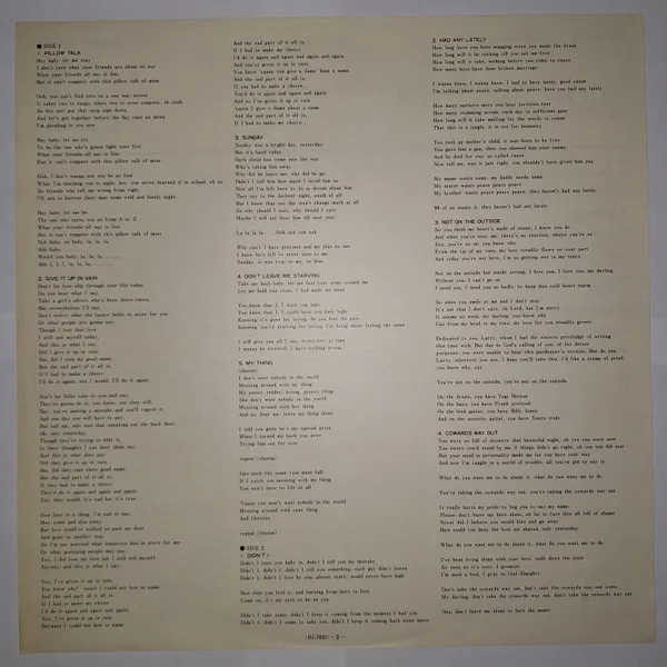 Album cover for Pillow Talk by Sylvia Robinson