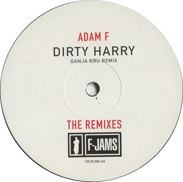 Album cover for Dirty Harry (The Remixes) by Adam F