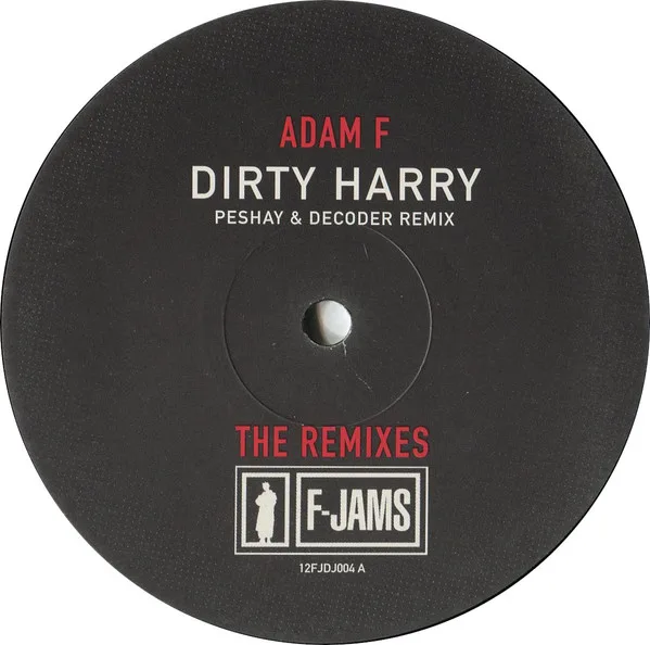 Album cover for Dirty Harry (The Remixes) by Adam F