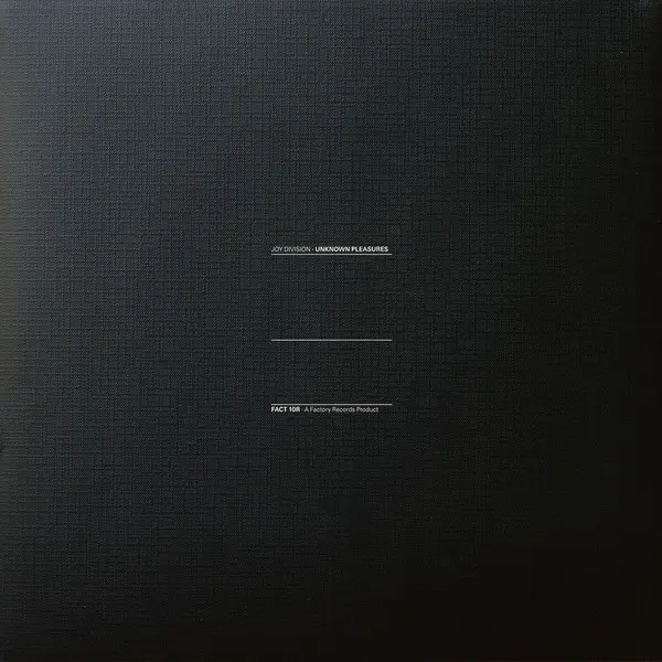 Album cover for Unknown Pleasures by Joy Division